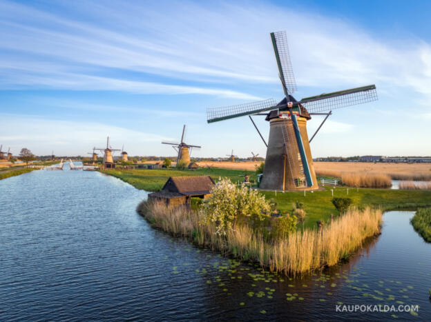 Holland, Kinderdijk tuulikud