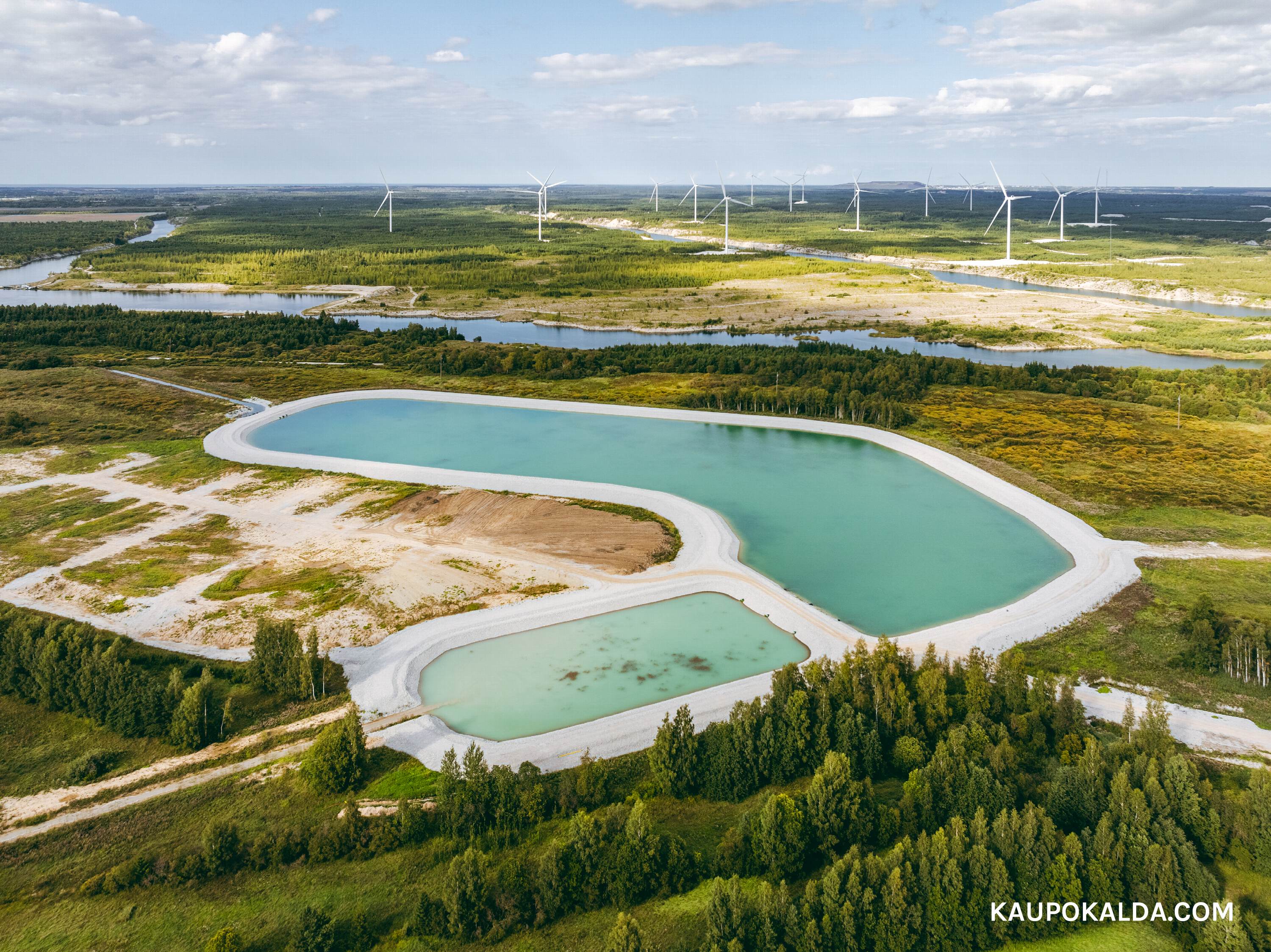 Aidu karjääri settebasseinid ja Aidu tuulepark (seeria)