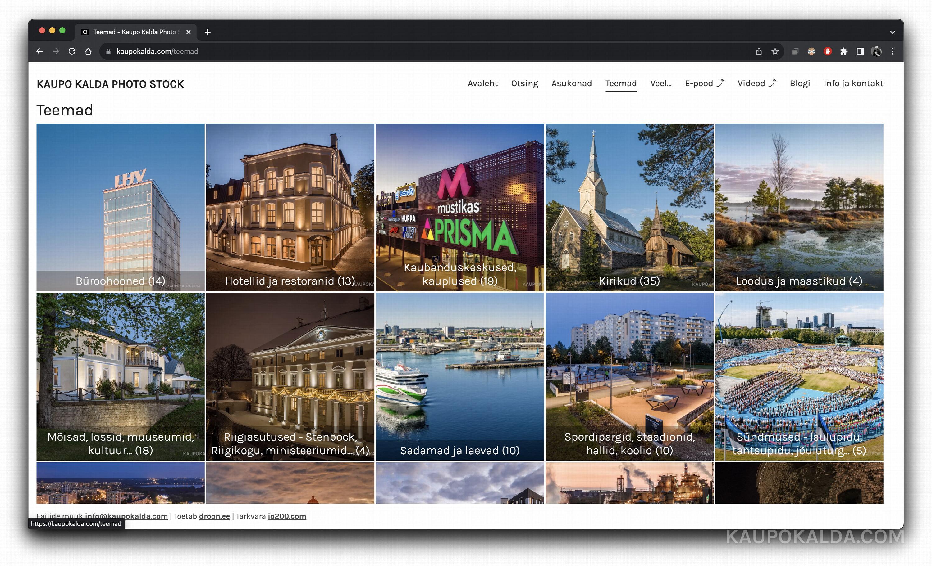 Tere tulemast uuenenud pildipanka kaupokalda.com