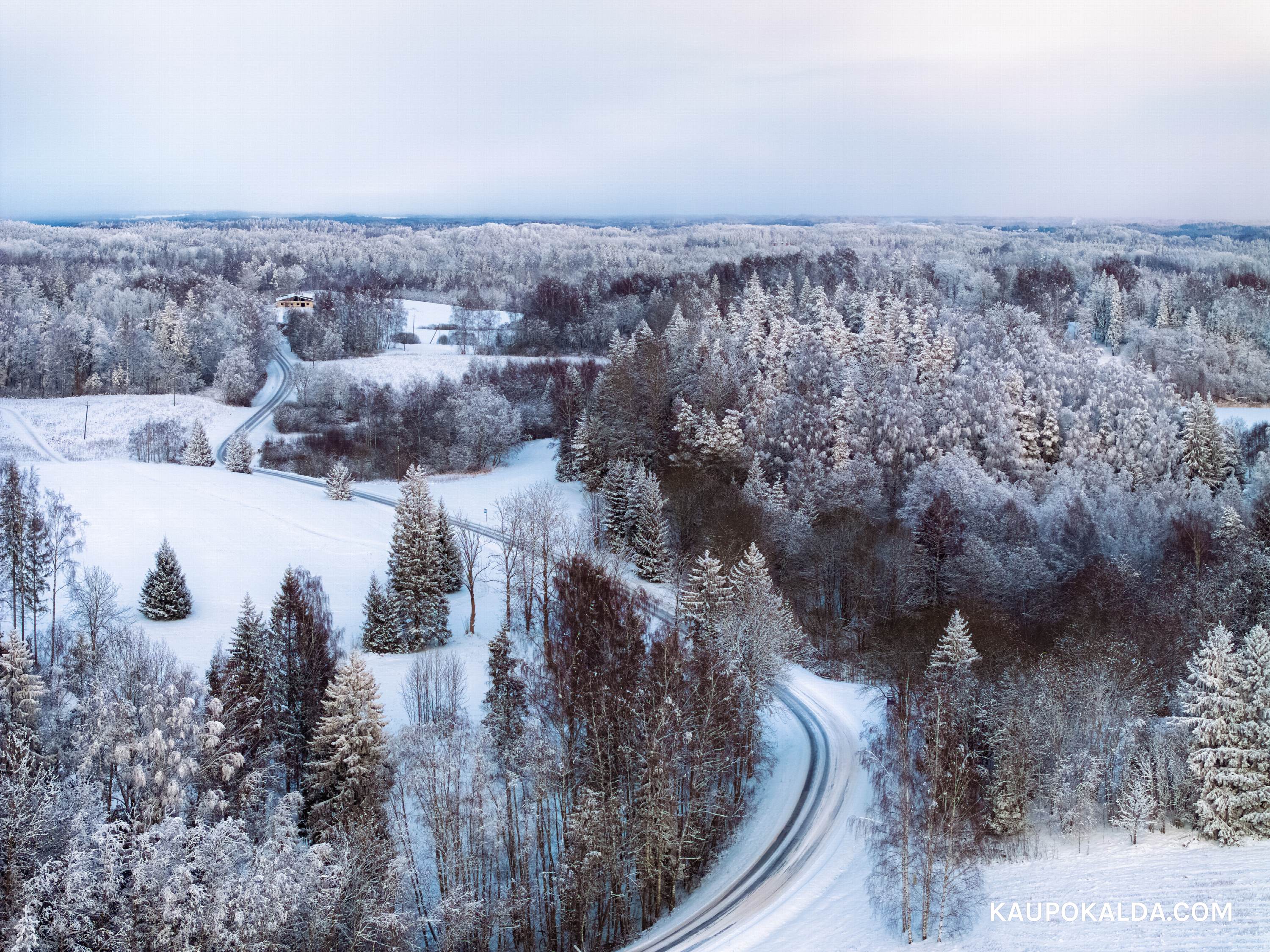 Hingemattev Otepää looduspark pildis